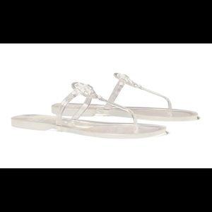 Tory Burch clear Mini Miller Jelly Thong Sandal